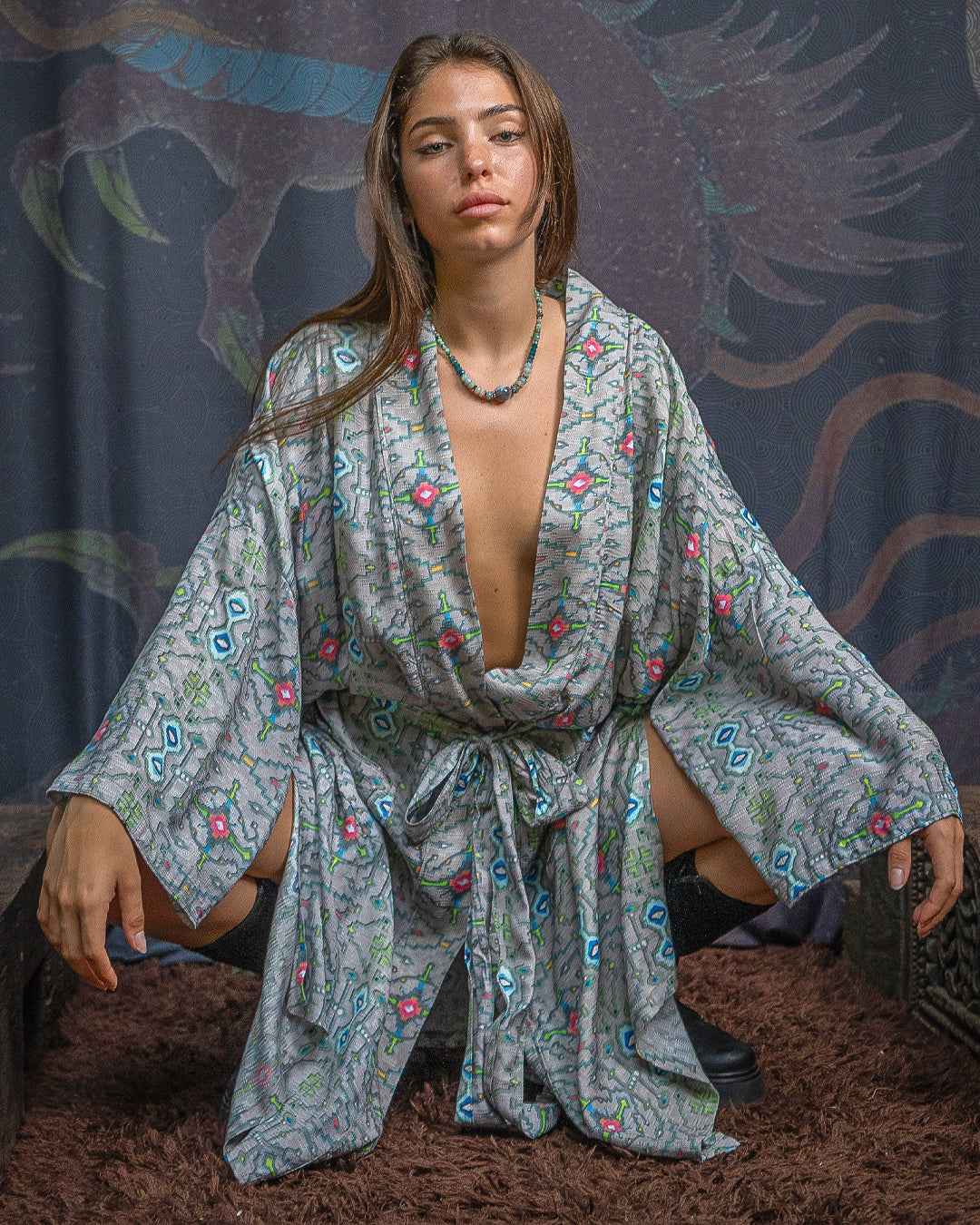 Classic Kimono / Bio Farms Orange - WATAWASKA